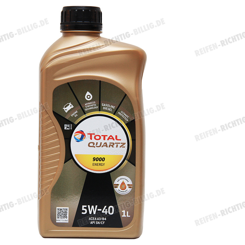 Total Quartz 9000 5W-40 Motoröl 5l - Motoröl günstig kaufen